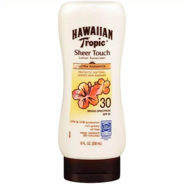 Kem chống nắng Hawaiian Tropic Sheer Touch Ultra Radiance đã trở thành kem chống nắng body được yêu thích nhất nước Mỹ (Ảnh: internet)