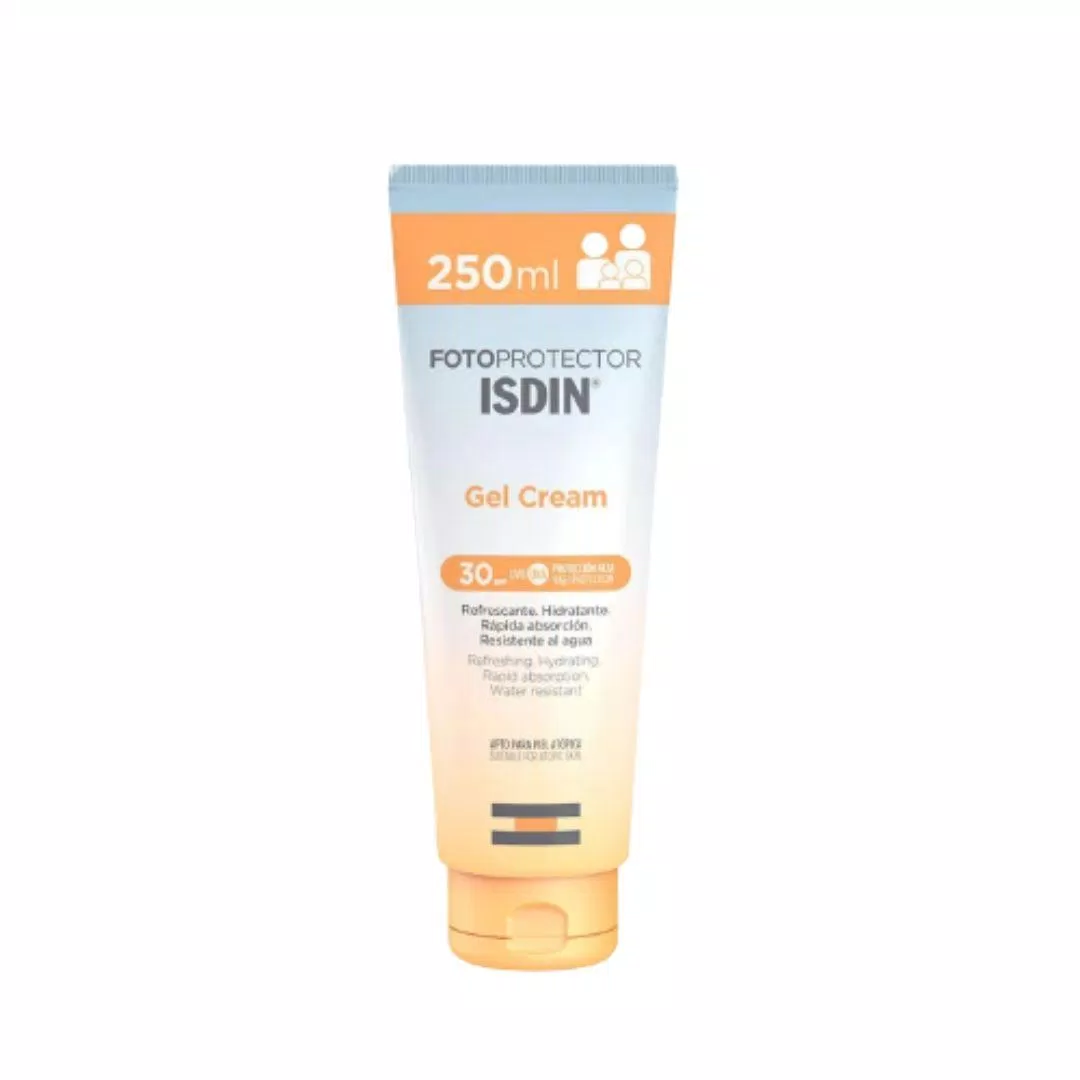 Kem chống nắng toàn thân Isdin Fotoprotector Gel Cream được hãng mô tả như một family sunsceen, một loại kem chống nắng cho tất cả mọi người (Ảnh: internet)