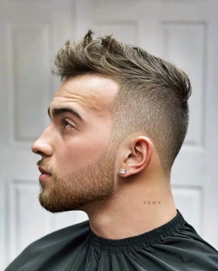 Kiểu tóc Mohican ngắn. (Ảnh: Internet)