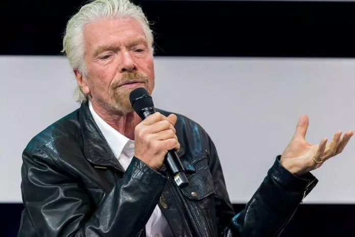 Richard Branson với tư cách là một doanh nhân và nhà đầu tư trên sân khấu Digital X (Nguồn: Internet)
