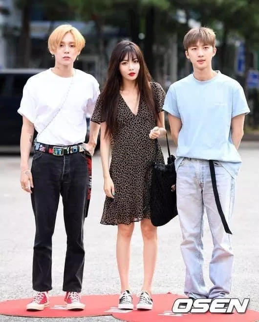 165 5 nhóm nhạc Kpop tan rã vì lý do kỳ lạ nhất mới nhất 2 Từ trái qua: Ee Don, Hyun A, Hui (Ảnh: Internet)