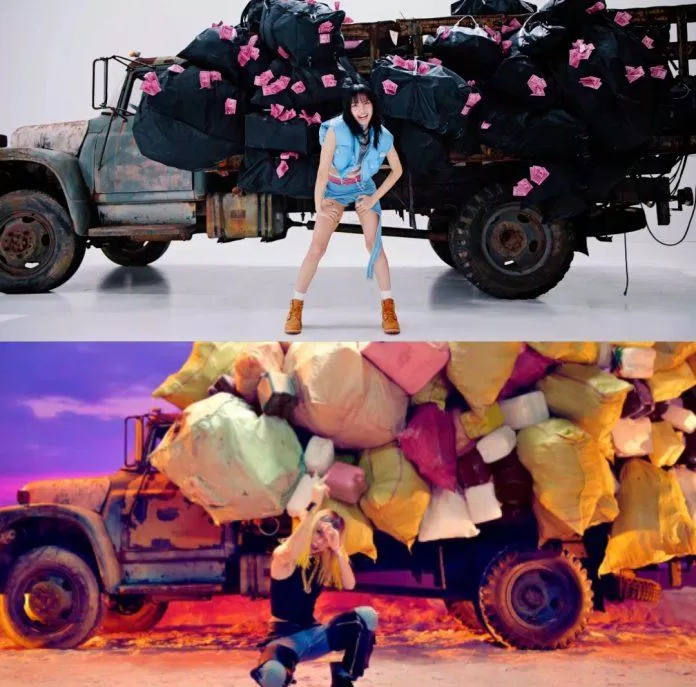 Phân cảnh rap của Lisa trong " Shut down" và "Boombayah" ( Ảnh: Internet) Phân cảnh rap của Lisa trong " Shut down" và "Boombayah" ( Ảnh: Internet)