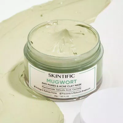 Mặt nạ đất sét Skintific Mugwort Anti Pores & Acne Clay Mask (nguồn: Internet)