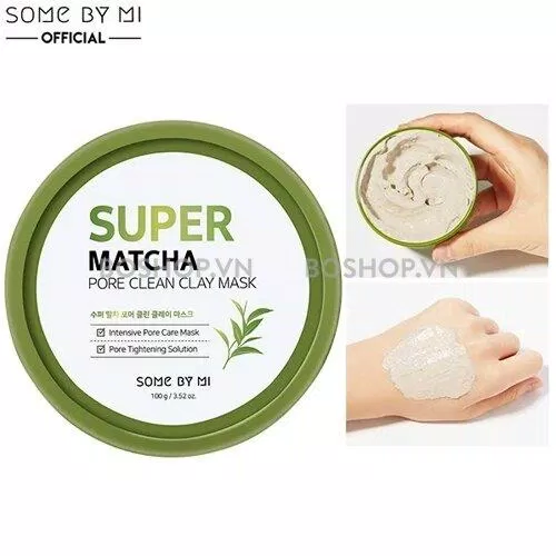 Mặt nạ đất sét Some By Mi Super Matcha Pore Clean Clay Mask (nguồn: Internet)
