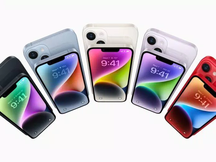 Các màu của iPhone 14 mới ra mắt (Ảnh: Internet)