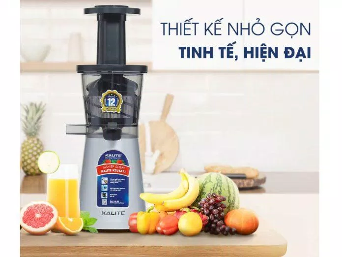 Máy ép chậm mini Kalite KSJ4411 công suất 200W (Ảnh: internet) Máy ép chậm mini Kalite KSJ4411 công suất 200W (Ảnh: internet)