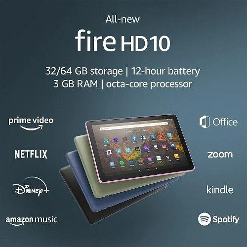 Máy tính bảng Fire HD 10 (Ảnh: Internet) Máy tính bảng Fire HD 10 (Ảnh: Internet)