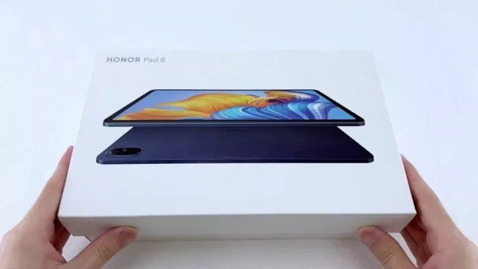 Hộp đựng sản phẩm Honor Pad 8 (Ảnh: Internet) Hộp đựng sản phẩm Honor Pad 8 (Ảnh: Internet)
