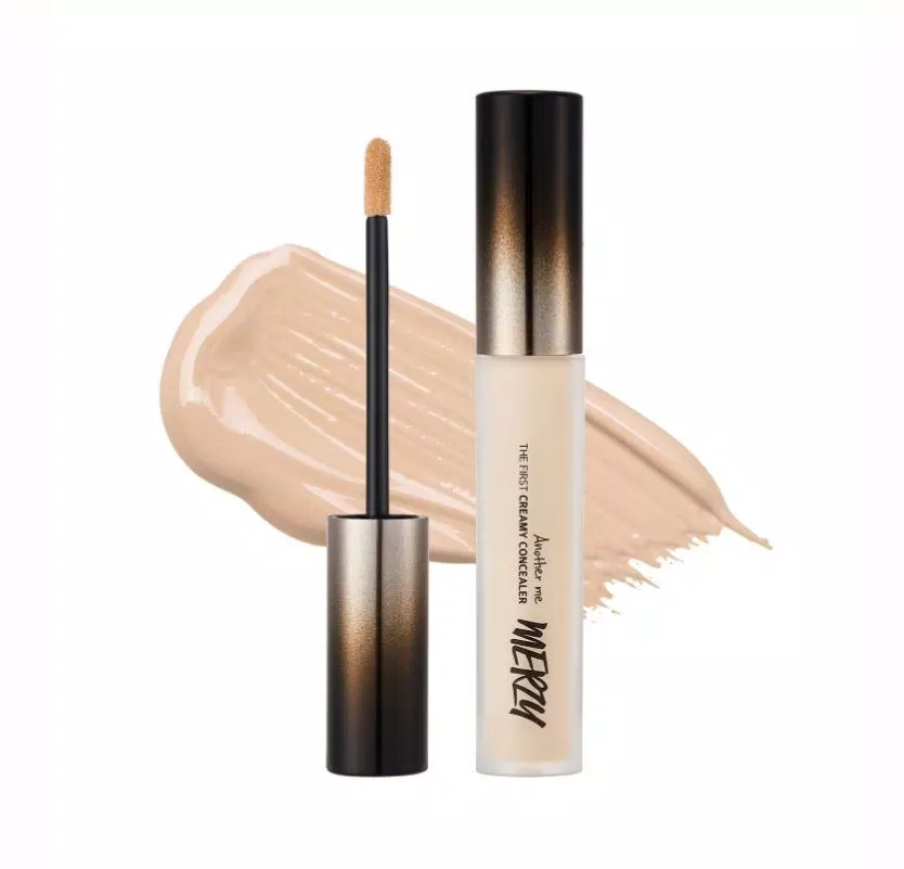 Merzy The First Creamy Concealer có phần vỏ đen - vàng đồng. (Nguồn: Internet).