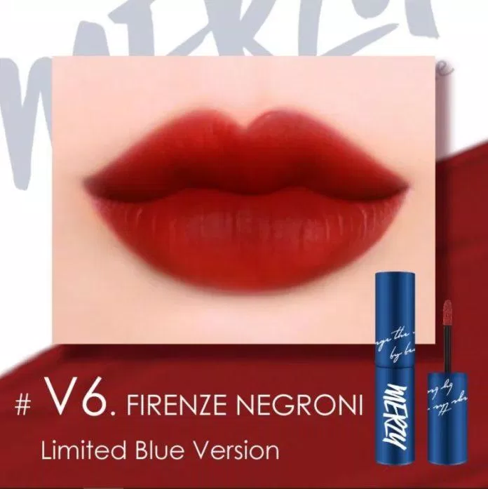 Merzy Another Me The First Velvet Tint màu V6 là màu bán chạy nhất nhì bộ sưu tập son này. (Nguồn: Internet).