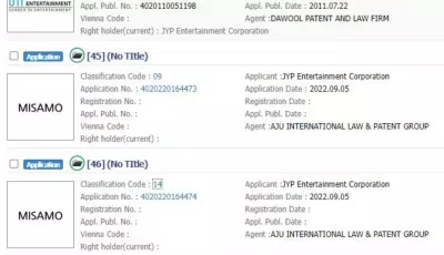 Đơn đăng ký bản quyền MISAMO (Ảnh: Internet)