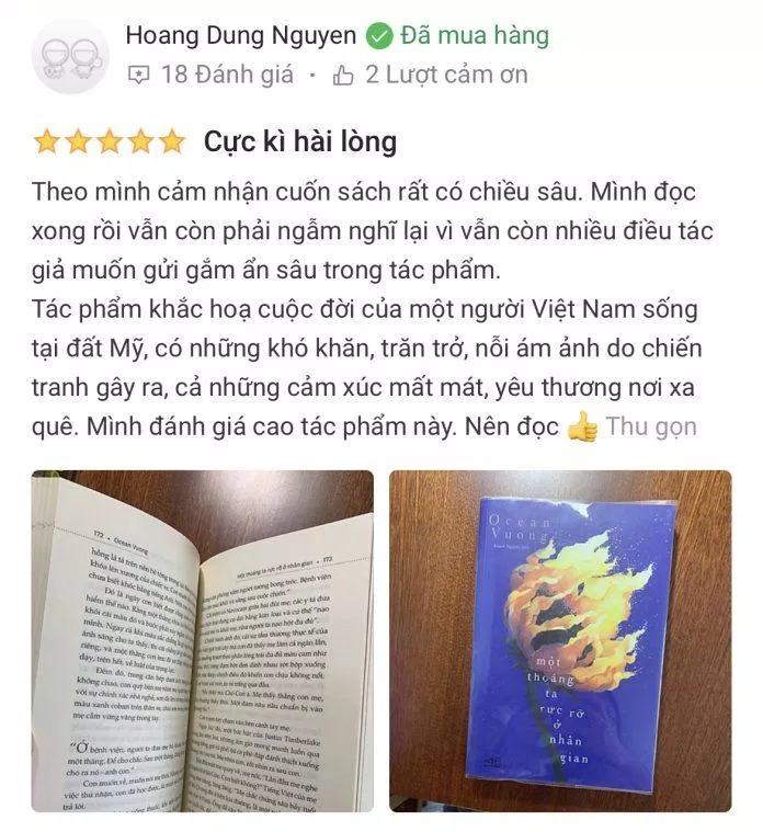 Nhận xét của độc giả trên Tiki Trading (Ảnh: BlogAnChoi).