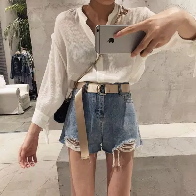 Quần short rất được giới trẻ ưa chuộng