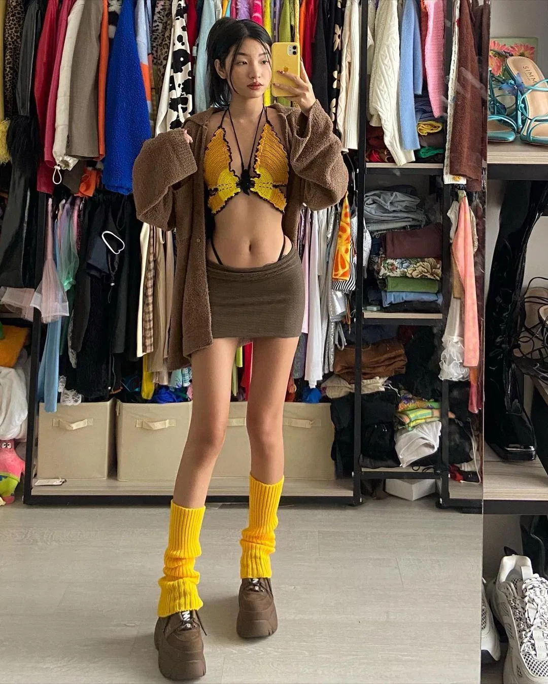 Bộ outfit đầu tư Mix&Match của Oanh (Nguồn: Instagram)