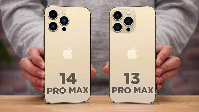 Kích thước của phiên bản Pro Max cũng có sự khác biệt đáng kể (Ảnh: Internet)