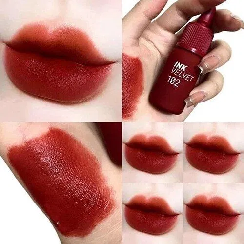 Peripera Ink Velvet Tint là cây son huyền thoại với các bạn nữ, hãng mới cho ra mắt ba màu mới trong đó có cây số 102 này. (Nguồn: Internet).