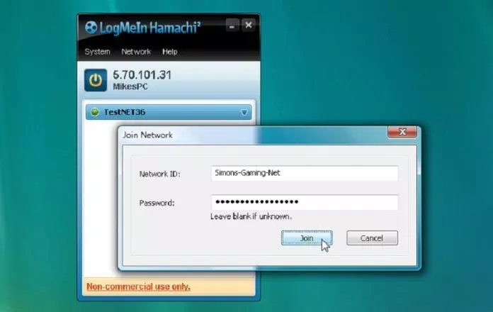 Hamachi hiện nay là một phần mềm VPN (Ảnh: Internet)