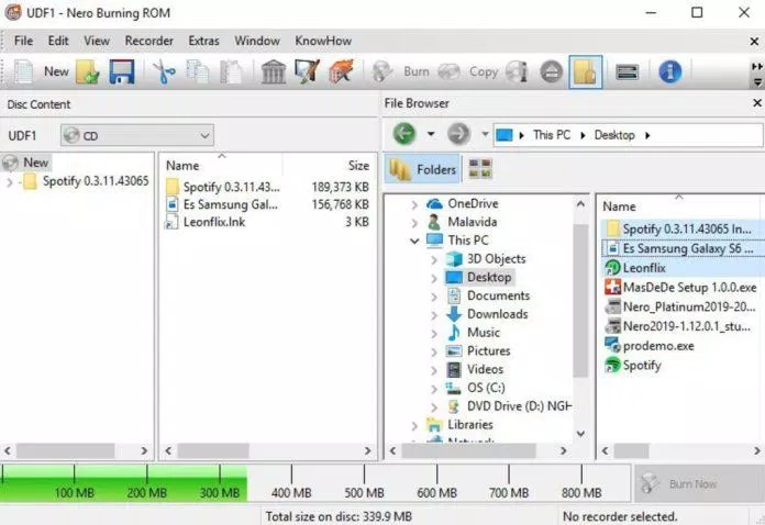 Phần mềm Nero Burning ROM từng phổ biến trên máy tính Windows (Ảnh: Internet) Phần mềm Nero Burning ROM từng phổ biến trên máy tính Windows (Ảnh: Internet)