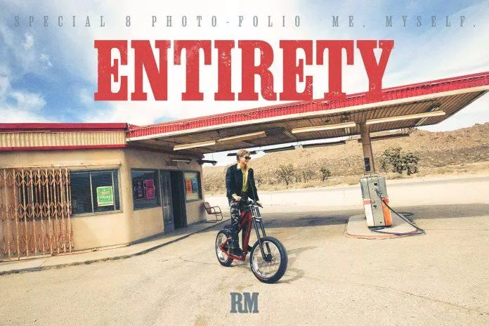 BTS RM cực ngầu trong PhotoFolio cá nhân "Entirety" (ảnh: internet)