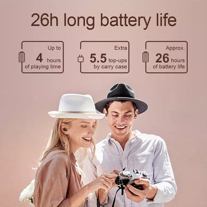 Với thời gian sử dụng và dung lượng tăng lên gấp đôi Haylou GT1 Pro là lựa chọn hoàn hảo cho người sử dụng thường xuyên di chuyển (Ảnh: Internet) Với thời gian sử dụng và dung lượng tăng lên gấp đôi Haylou GT1 Pro là lựa chọn hoàn hảo cho người sử dụng thường xuyên di chuyển (Ảnh: Internet)
