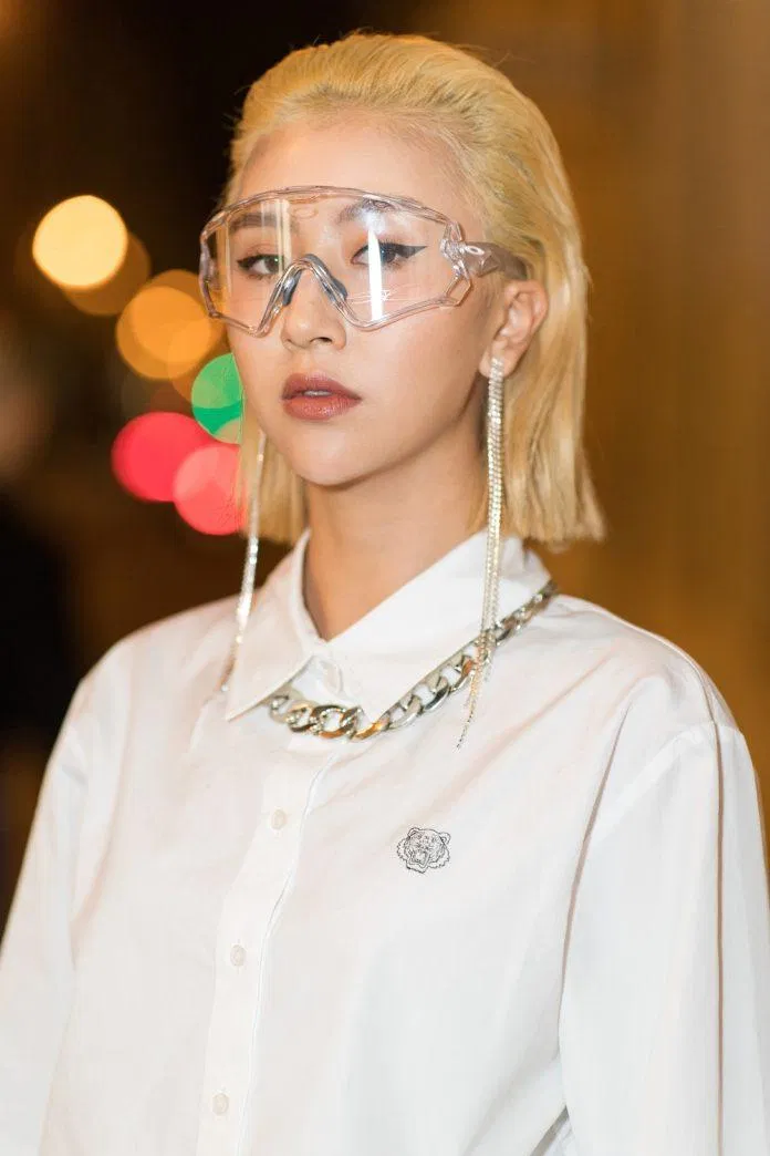 Tóc blonde (vàng) từng được Quỳnh Anh Shyn để trong thời gian dài. (Nguồn: Instagram)