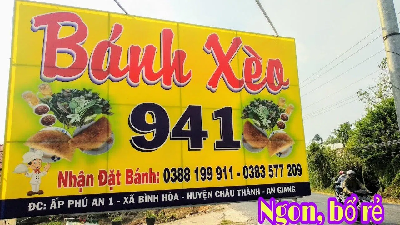 Bánh xèo 941. (Nguồn ảnh: Internet)