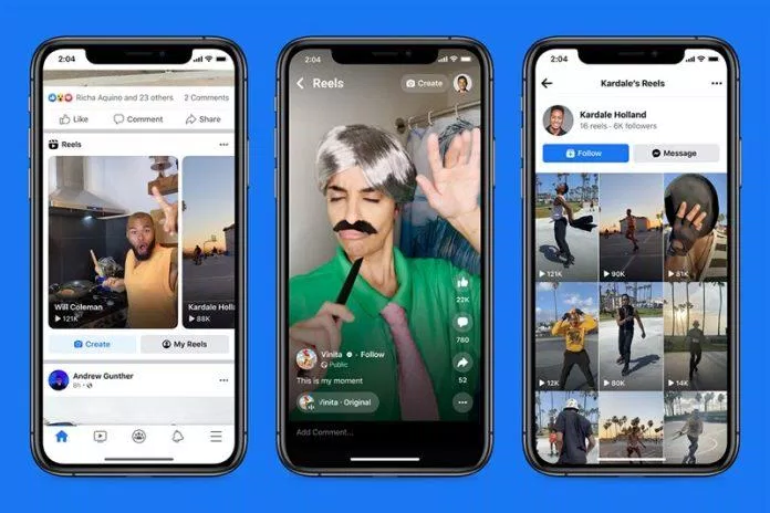 Reels của Facebook giống với Reels trên Instagram và video ngắn của TikTok (Ảnh: Internet)