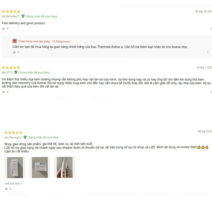 Một vài đánh giá của khách hàng về sản phẩm trên Lazada (Ảnh: BlogAnChoi)