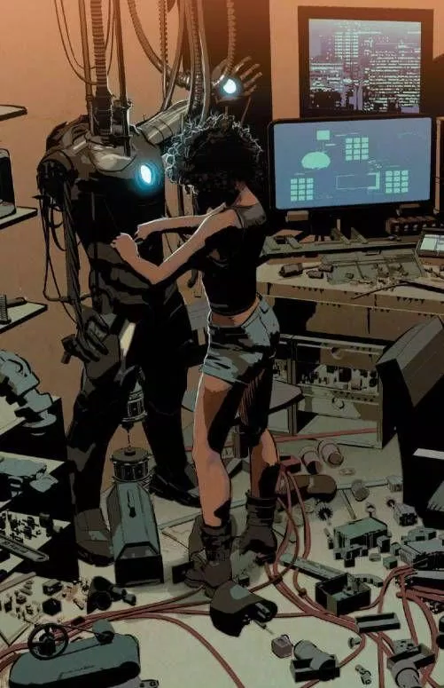 Riri Williams là một thiên tài ở tuổi 15 khi đã chế tạo một bộ giáp của riêng mình (Nguồn: Internet)