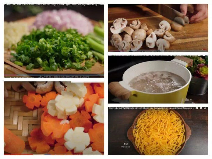Sơ chế nguyên liệu nấu nui thịt bằm.jpg
