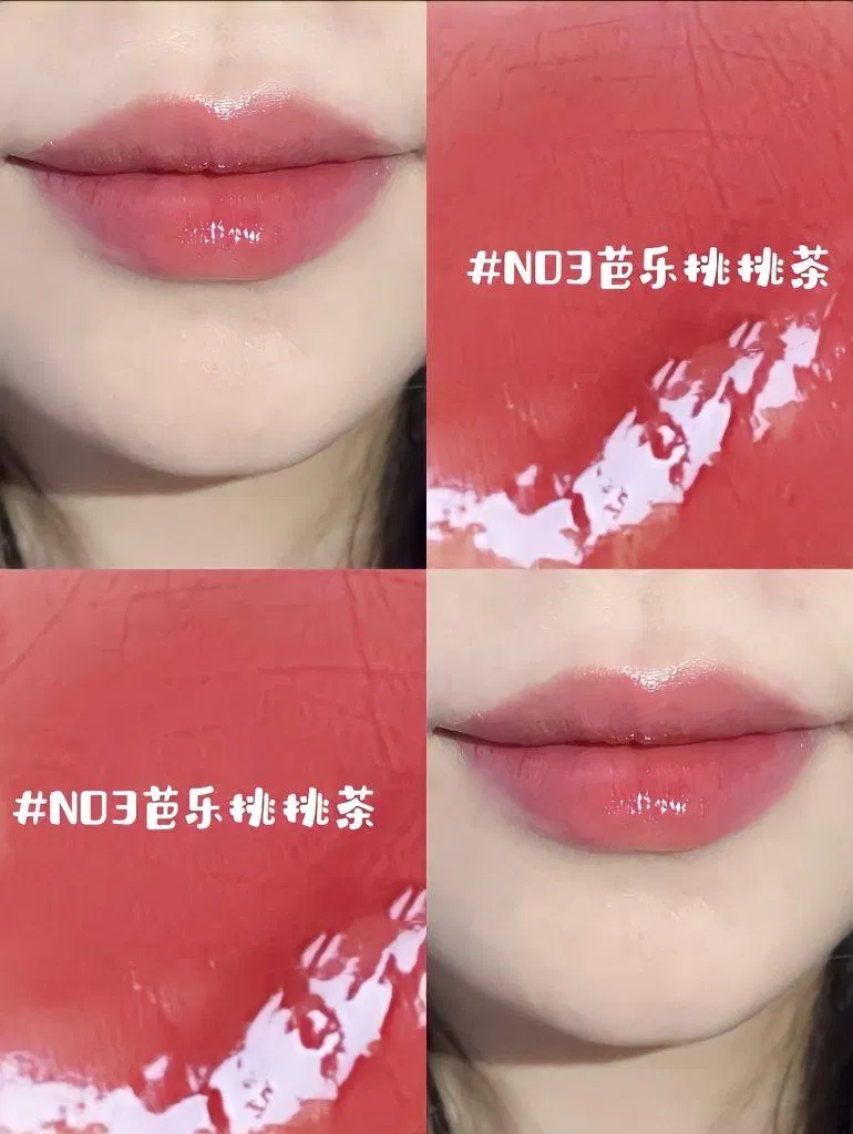 Swach son tint bóng Judydoll Ice Tea Mirror màu N03 (Ảnh: BlogAnChoi)