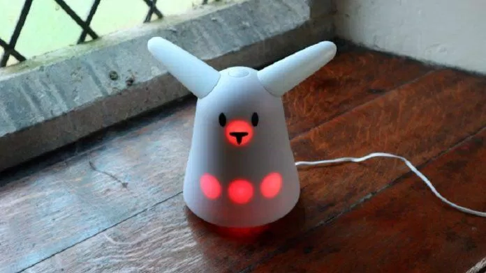 Robot hình thỏ trợ giúp người dùng (Ảnh: Internet)