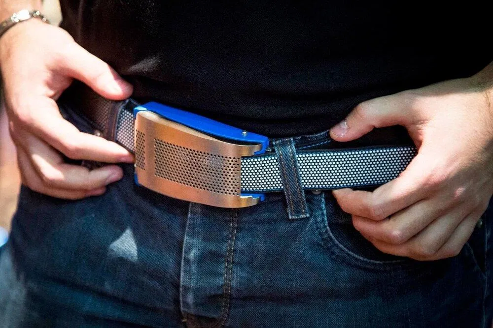 Chiếc thắt lưng giúp theo dõi vòng eo của bạn (Ảnh: Internet) Chiếc thắt lưng giúp theo dõi vòng eo của bạn (Ảnh: Internet)