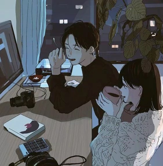 "Hạnh phúc là khi được ở cạnh người mình yêu" (Ảnh: Pinterest)