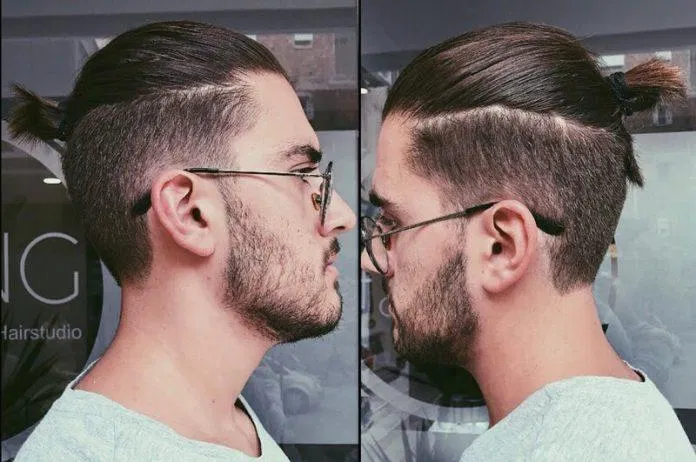 Buộc nửa đầu kết hợp undercut. (ảnh: internet)