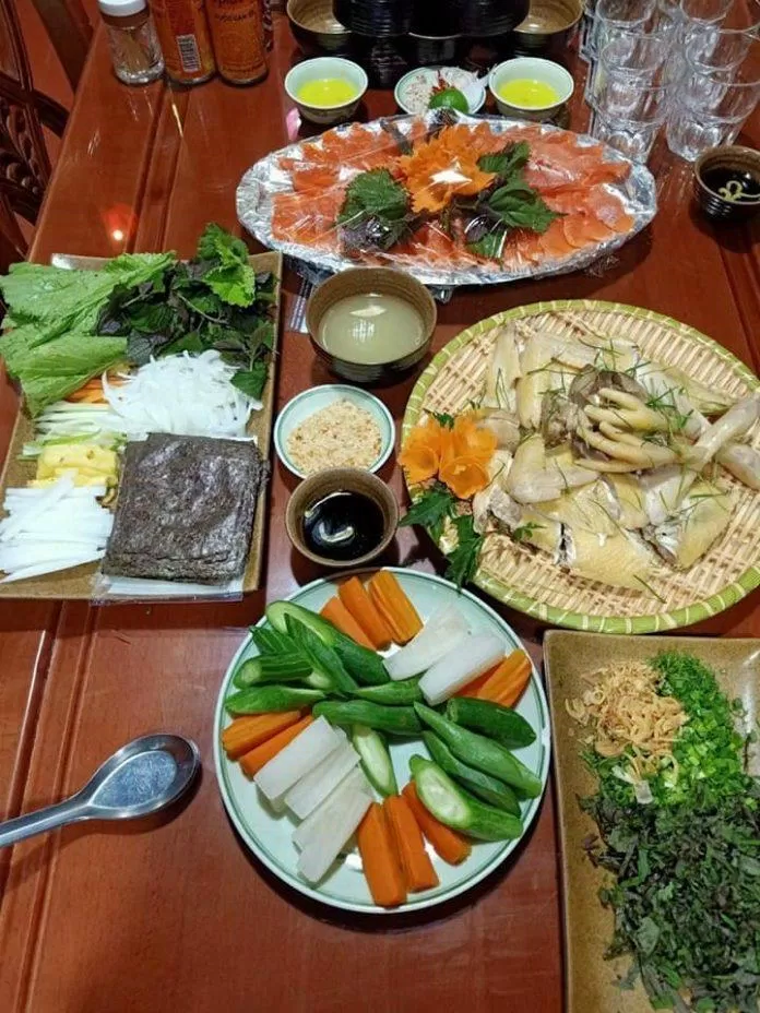Nhà hàng Tam Gia Trang Ninh Bình (nguồn: internet)