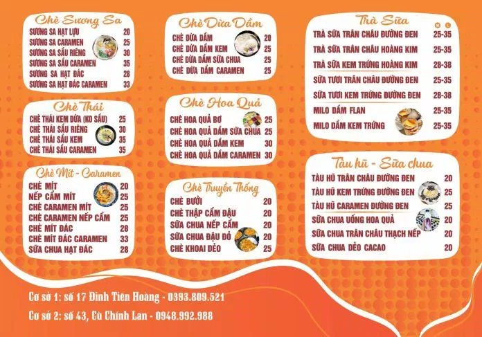 15 quán ăn ngon ở Ninh Bình: Ăn gì ở đất cố đô? - Kiến thức mới 2024 52 Quán Chè Ngon Phố Vịt Ninh Bình (nguồn: internet)