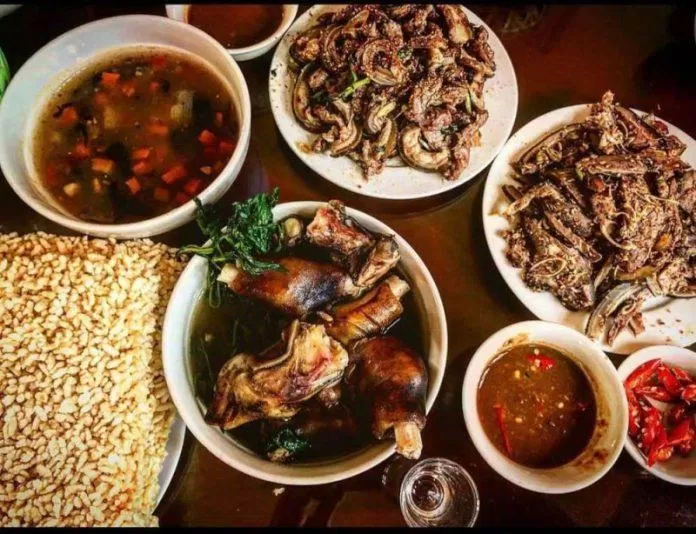 15 quán ăn ngon ở Ninh Bình: Ăn gì ở đất cố đô? - Kiến thức mới 2024 62 Nhà hàng thịt dê Chính Thư Ninh Bình (nguồn: internet)