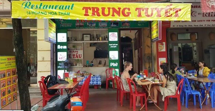 Nhà hàng Restaurant Trung Tuyết Ninh Bình (nguồn: internet)