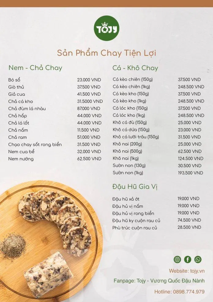 Vương quốc đậu nành Tojy Tây Ninh (nguồn: internet)