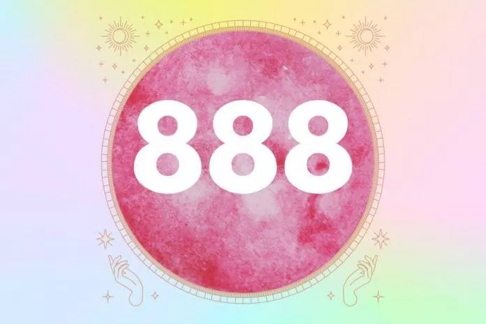 Ý nghĩa của số thiên thần 888 hoặc 8888. (Ảnh: Internet)