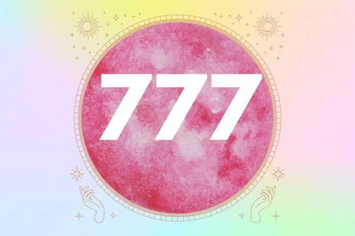 Ý nghĩa của số thiên thần 777 hoặc 7777. (Ảnh: Internet)