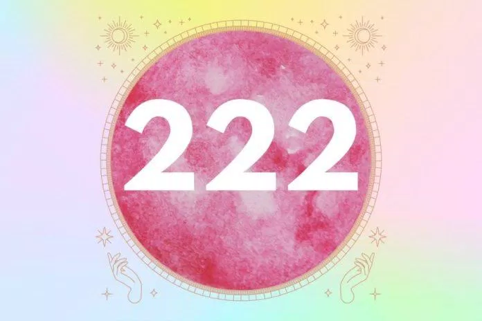 Ý nghĩa của số thiên thần 222 hoặc 2222. (Ảnh: Internet)