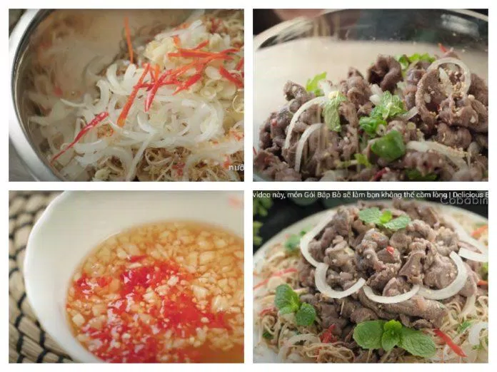 Trộn gỏi - Hoàn thành
