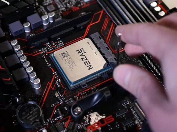 Lắp CPU vào bo mạch chủ (Ảnh: Internet) Lắp CPU vào bo mạch chủ (Ảnh: Internet)