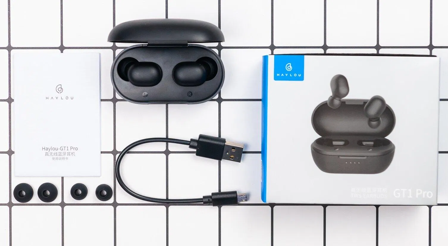 Những chi tiết khi unbox Haylou GT1 Pro (Ảnh: Internet) Những chi tiết khi unbox Haylou GT1 Pro (Ảnh: Internet)
