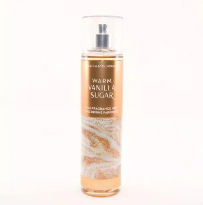 Bath & Body Works Warm Vanilla Sugar Fine Fragrance Mist. (Nguồn: Internet).
