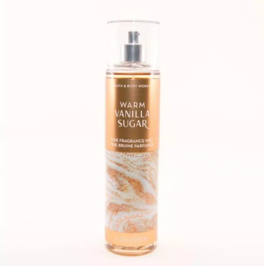 Bath & Body Works Warm Vanilla Sugar Fine Fragrance Mist. (Nguồn: Internet).