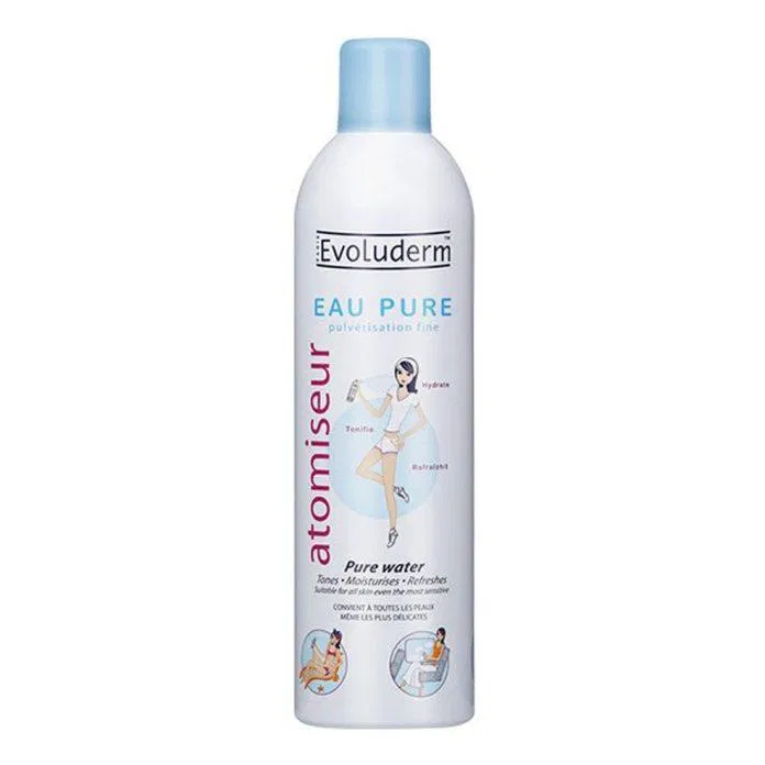 Xịt khoáng Evoluderm Atomiseur Eau Pure (Ảnh: Intetnet)