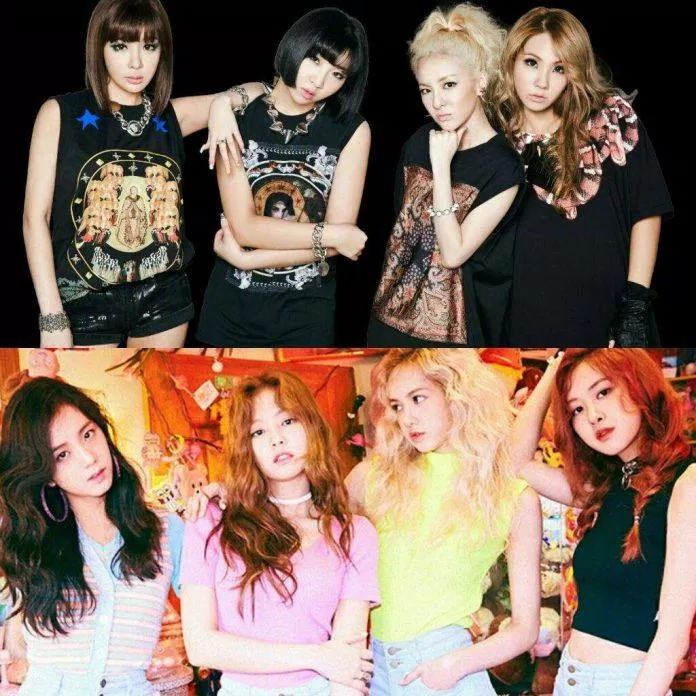 Cả BLACKPINK và 2NE1 đều có concept girl crush (Ảnh: Internet)